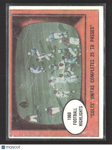 1961 Topps Johnny Unitas #57