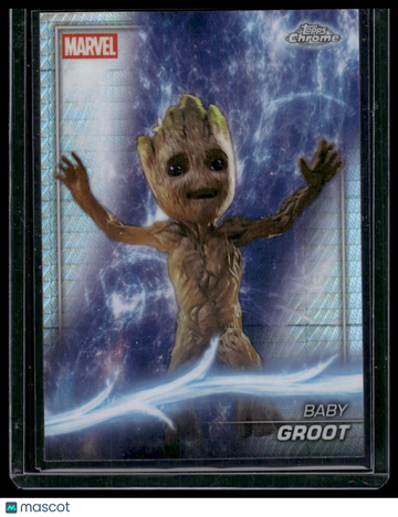 2025 Topps Chrome Marvel Baby Groot Phase Three #73