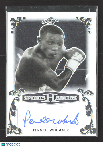 2017 Leaf Sports Heroes Pernell Whitaker #BA-PW1 /3 Authentic Autograph