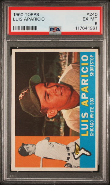 1960 Topps Luis Aparicio #240 PSA 6