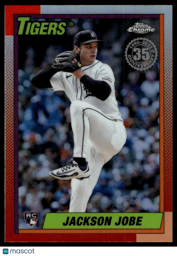 2025 Topps Chrome Update Jackson Jobe #90CU-17 1990 Topps Chrome