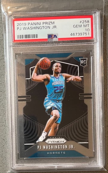 2019-20 Prizm Pj Washington JR. PSA 10