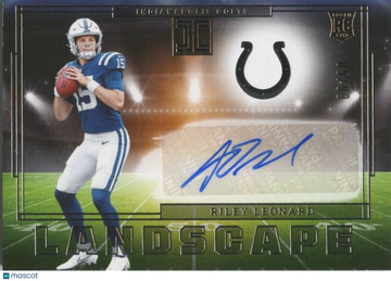 2025 Panini Impeccable Riley Leonard Panini Authentic