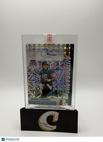 2021 Panini Mosaic Autographs Trevor Lawrence #RA-1 RC