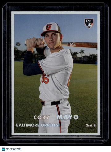 2025 Topps Heritage Coby Mayo #H25-6 Heritage 25th Anniversary