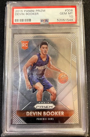 2015 Devin Booker Prizm RC Rookie #308 - PSA 10 Gem Mint