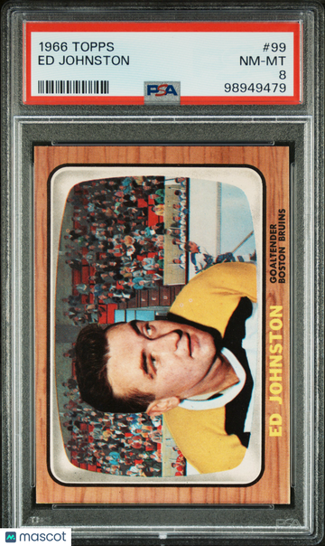 1966 Topps Ed Johnston #99 PSA 8