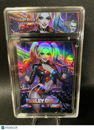 2026 Collectors XT Harley Quinn Joker XT-Fractor Holographic DC Universe Collectible Card