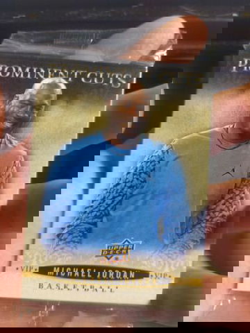 Upper Deck 2018 The National  VIP Prominent Cuts  sealed 5-Card set, Jordan,...