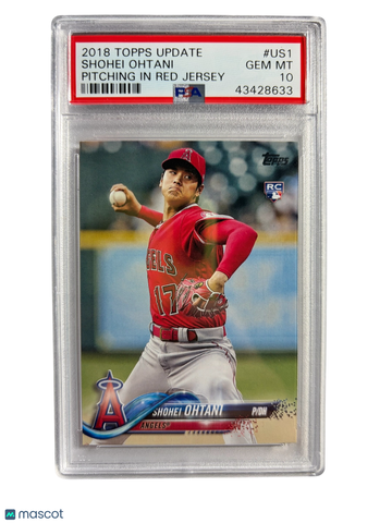 2018 Topps Update Shohei Ohtani #US1 PSA 10