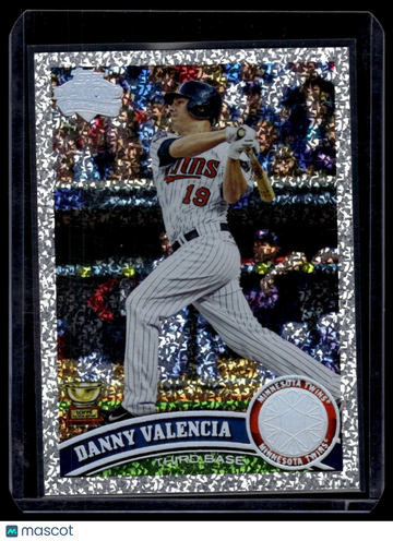 2011 Topps Danny Valencia #387 Diamond Anniversary