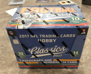 2017 Panini Classics Football Hobby Box 