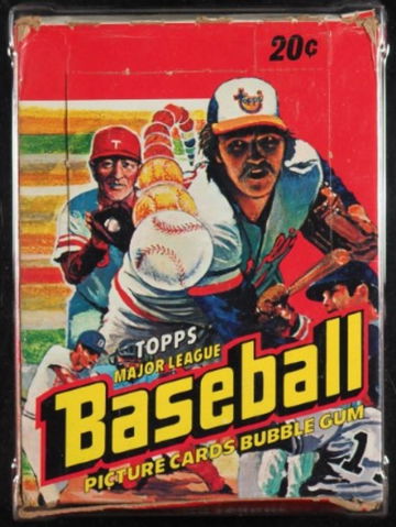 1978 TOPPS BASEBALL WAX BOX GRADED GAI 7 (SHIPS FROM PWCC)