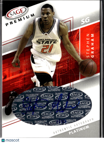 2005 SAGE Premium Stephen Graham #A23 Platinum Authentic Autograph