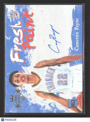 2015-16 Panini Court Kings Cameron Payne Rookie Panini Authentic Auto