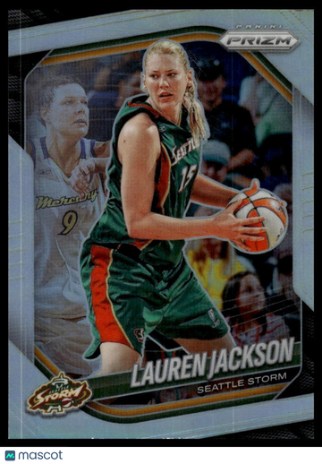 2025 Panini Prizm WNBA Lauren Jackson #91 Silver Prizms