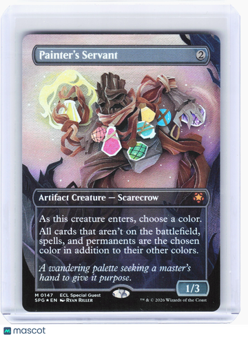 Special Guests Painter's Servant Foil Mythic (Borderless) #147