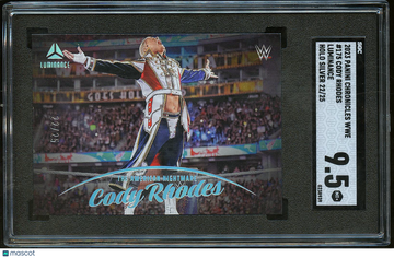 2023 Panini Chronicles Luminance WWE Cody Rhodes #175 Holo Silver