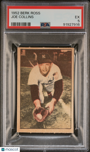 1952 Berk Ross Joe Collins PSA 5