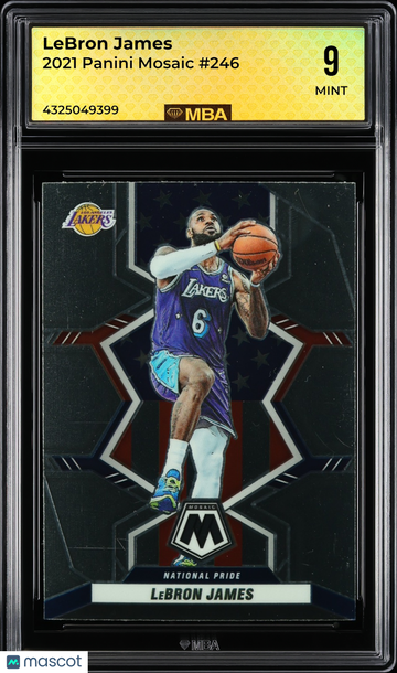 2021 Panini Mosaic LeBron James #246 MBA 9