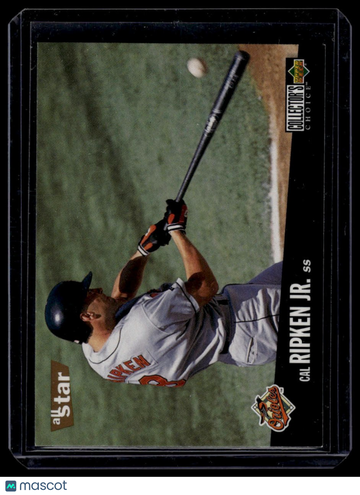 1996 Collector's Choice Cal Ripken Jr. #1 Silver Signature
