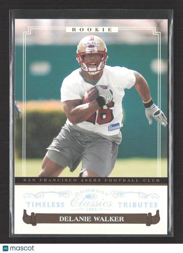 2006 Donruss Timeless Classics Tributes Delanie Walker #178
