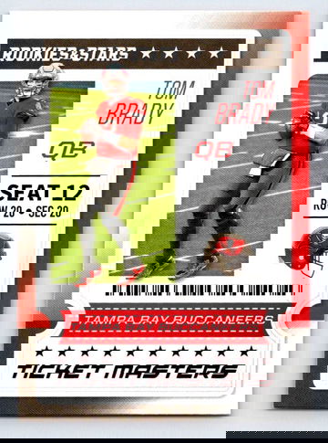 2020 Panini Rookie & Stars TOM BRADY Ticket Masters #3