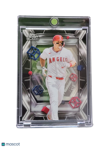 2025 Topps Chrome Black Mike Trout #DOD-20