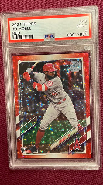 2021 Topps Red Foil Jo Adell PSA 10 #43 SP RC