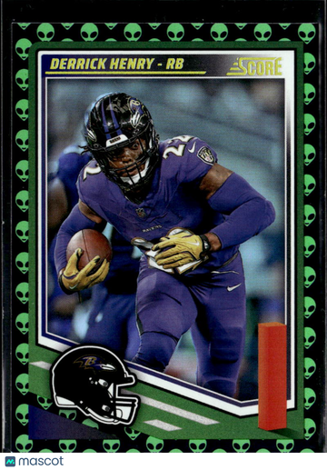 2025 Panini Score Derrick Henry #204 Extraterrestrial