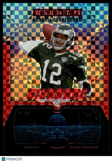 2025 Panini Rookies & Stars Randall Cunningham #25 Airborne Red Plaid