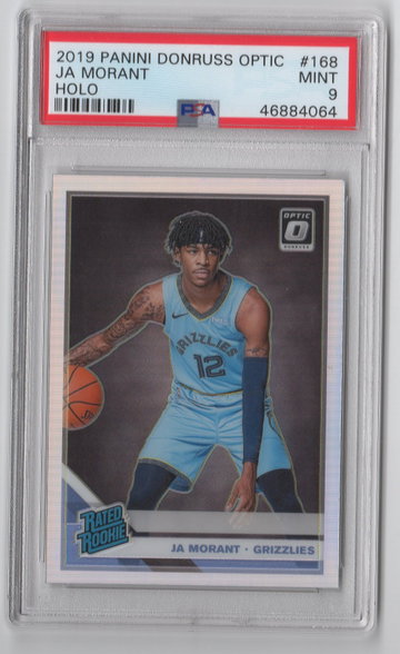 2019 Donruss Optic Ja Morant HOLO PSA 9