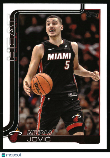 2025-26 Topps Nikola Jović #76 Miami Heat
