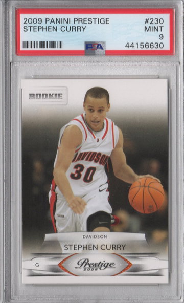 2009 Prestige Stephen Curry PSA 9