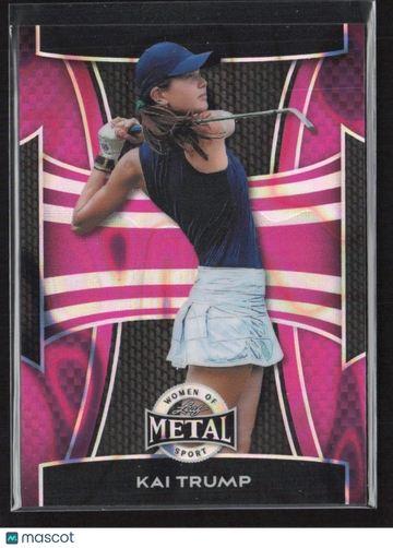 2026 Leaf Metal Women of Sport Kai Trump #59 Pink /1