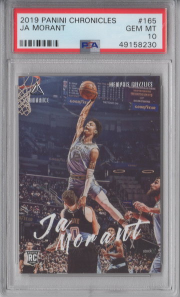 2019 Panini Chronicles Ja Morant PSA 10