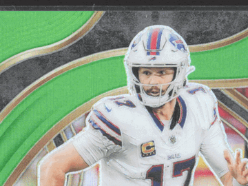 2024 Panini Select Prizm Josh Allen #252 Green /499