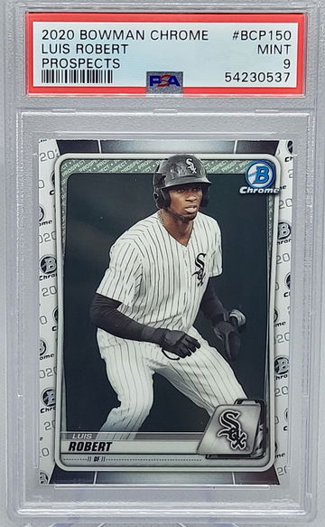 2020 Bowman Chrome Prospects #BCP 150 Luis Robert PSA 9