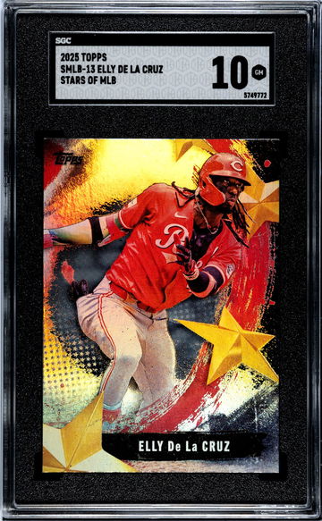 2025 Topps #SMLB-13 Elly De La Cruz Stars of MLB SGC 10