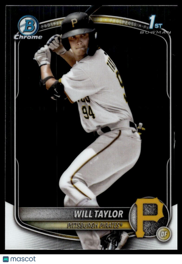2025 Bowman Chrome Will Taylor #BCP-179 Bowman Chrome Prospects