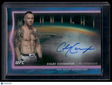 2025 Topps Midnight UFC Colby Covington #HNS-CC Horizon Signatures Autograph Topps