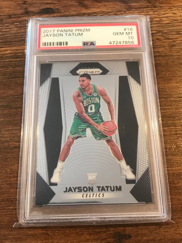 PSA 10 Jayson Tatum 2017 Prizm #16