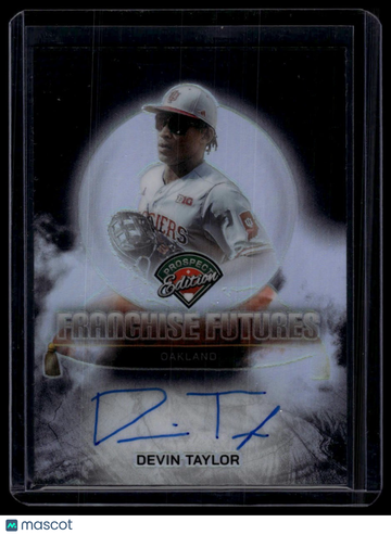 2025 Panini Prospect Edition Devin Taylor #FFS-DT Franchise Futures Signatures AU