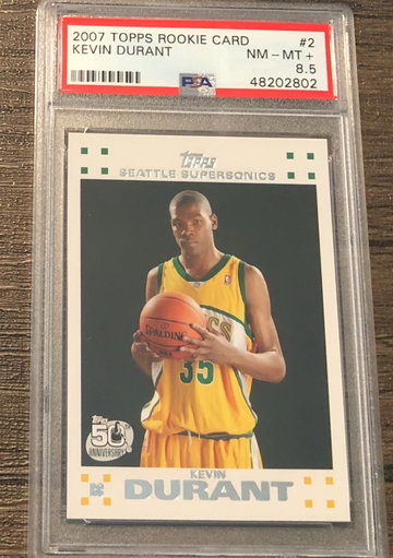 Kevin Durant Topps Rookie RC