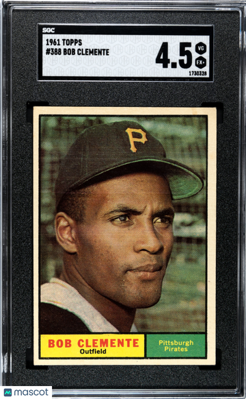 1961 Topps Bob Clemente #388 SGC 4.5
