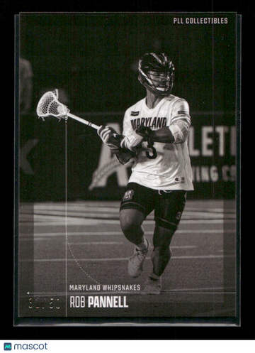 2023 PLL Collectibles Rob Pannell #21 Black and White /50