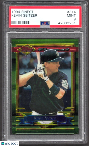 1994 Finest Kevin Seitzer #314 PSA 9