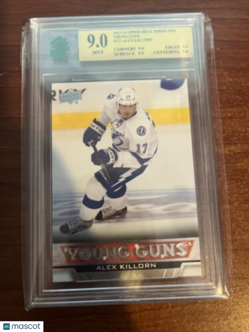 2013-14 Upper Deck Alex Killorn #223 Rookie MNT 9