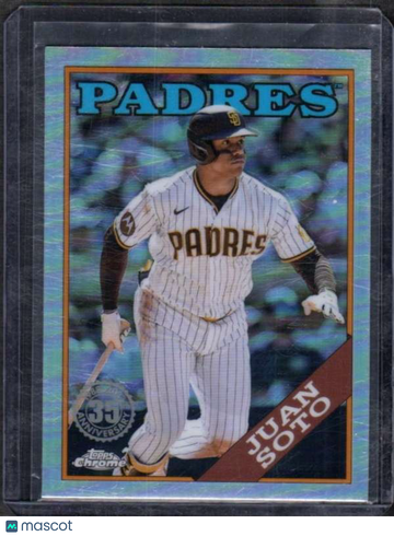 2023 Topps Chrome Update - 1988 Topps Baseball 35th Anniversary Juan Soto #88CU-3