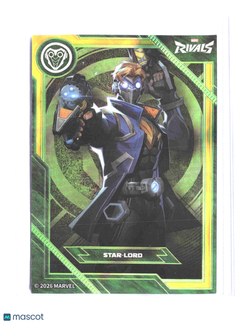 2026 Cardfun Marvel Rivals Eternal Glory Star-Lord REFRACTOR 21/50 #MR-AE-19